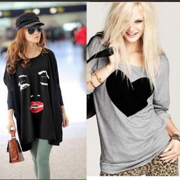 Double Pack of New Fashion T Shirts For Women 